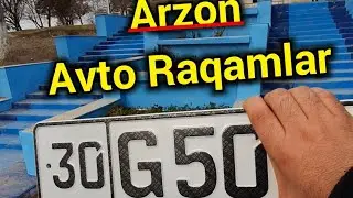 Eng arzon chiroyli avto raqamlar‼️