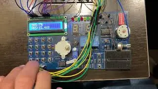 Calculator using AVR