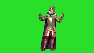 Royal Realm 3D: Majestic Green Screen Animated King Videos| 