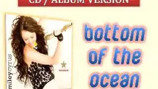 07 Bottom of the Ocean - Miley Cyrus [ Full Album Version HQ ]