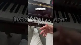 Guitar voicings #music #piano #jazz #fyp #viral