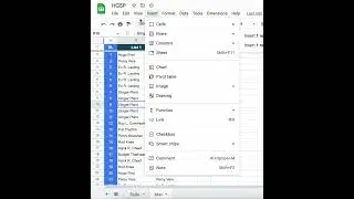 How to Freeze ❄️ Top Row and First Column in Google Sheets when Scrolling 