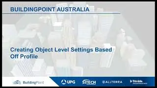 Tekla Structures - Creating Object Level Settings Based Off Profile.