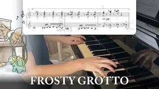 "Frosty Grotto" (from "Pokémon Mystery Dungeon: Rescue Teams") || Piano Cover + Sheets!