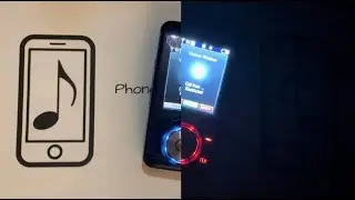 LG Chocolate Spin (VX8550) Incoming Call (Different light effects + in the dark)