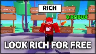 How To Look Rich For FREE In Pls Donate