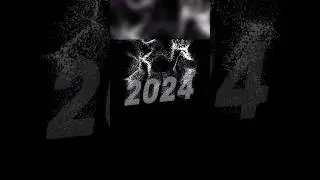 WELCOME 2024 🎉 Happy New Year to All #aftereffects #shorts #ammotions