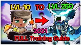 Maplestory - 2021 Updated LVL 10 - 250 Full Training Guide + TIPS