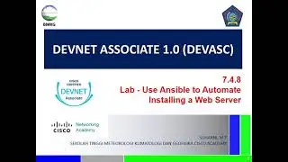 Lab 7.4.8 Use Ansible to Automate Installing a Web Server - DevNet Associate 1.0 (DEVASC)