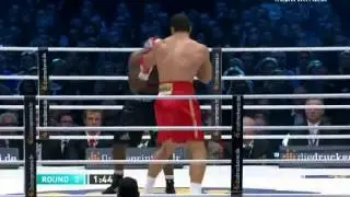 Бой Владимир Кличко vs Жан-Марк Мормек 2 раунд