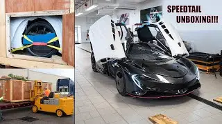 Unboxing A McLaren Speedtail In Florida! | Car #66