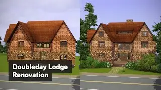 Renovating This Cozy Lodge • The Sims 3 House Design [Speed Build Renovation]