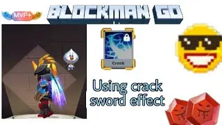 Playing with Crack sword effect :)