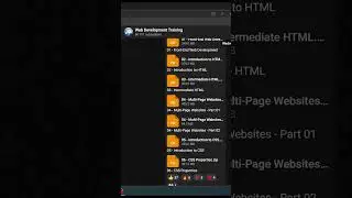 Web Development Free Cources 