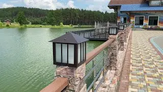 Туристический комплекс Парк-отель Яркi - прогулка по территории, Отдых в Беларуси