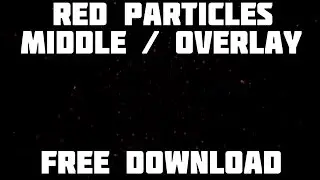 Red-Purble Particle Middle Blured Overlay [FREE DOWNLOAD] 60FPS - Sony Vegas & After Effects