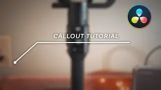 How to Create a Simple Callout in Davinci Resolve - EASY Tutorial