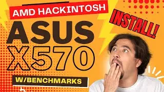 AMD ASUS TUF X570 Plus Wifi Hackintosh / Opencore Install, with Benchmarks!