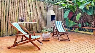 BACKYARDS with wooden DECKS | Beautiful and relaxing spaces