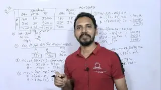Standard Costing (Material Variance) from CMA inter SM Q16
