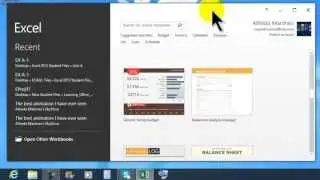 2 Excel 2013 Graphic User Interface