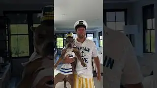 Dave is having trouble getting Miss Peaches on his boat