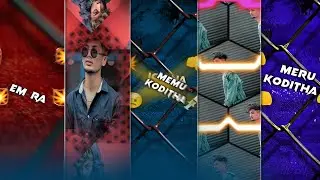Trending Hyderabad Attitude video editing | Attitude video editing Telugu|