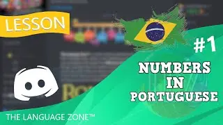 Lesson: Numbers in Portuguese #1 - The Language Zone™