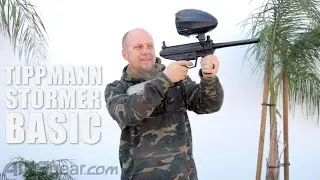 Tippmann Stormer Basic Paintball Marker - Shooting Video