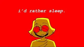 lazy i’d rather sleep (EPILEPSY WARNING)