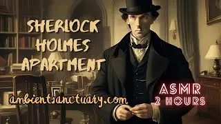 🕵🏻Ambience | Sherlock Holmes Apartment | Baker Street 221b | 2 hours