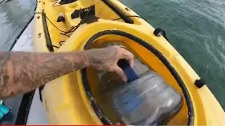 Fixing and making a kayak unsinkable for life under 100$