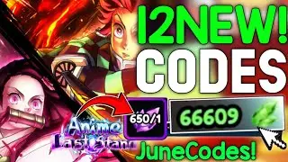 UPDATE CODES ‼️ ALL WORKING CODES FOR ANIME LAST STAND IN JUNE 2024! ROBLOX ANIME LAST STAND CODES