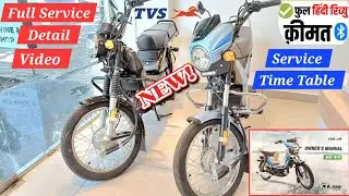 New TVS XL 100 Comfort & XL 100 Heavy Duty Full Service Detail Video @ProudToBeaMotovlogger