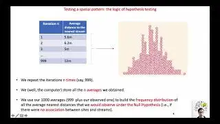 Testing spatial patterns statistically: the logic of hypothesis testing.