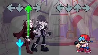 FNF Mod | Full Songs of Panic-Stricken | Friday Night Funkin' - Boyfriend  VS Ruv with Servente