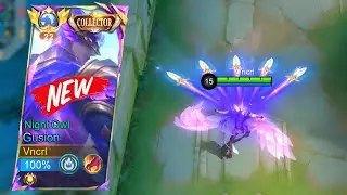 NEW GUSION NIGHT OWL COLLECTOR SKIN REVAMP IS HERE!🦉💜 ( BEST GUSION SKIN?!! )