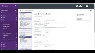 How to create Trunk and Inbound route