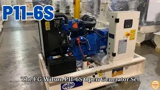 FG Wilson P11-6S Diesel Generator Set (Open)
