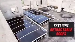 Megavent's Skylight Retractable Roofs– India- www.megavent.co.in