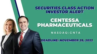 CNTA Stock (#CNTA) CNTA Stock News | INVESTOR ALERT Centessa Pharmaceuticals PLC $CNTA