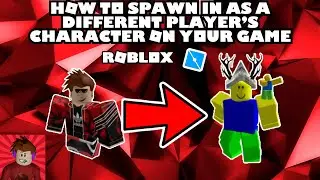 How To Spawn As A Different Player's Character On Your Game | Roblox Studio Tutorial