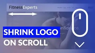 Squarespace 7.1 - Shrink Your Logo on Scroll