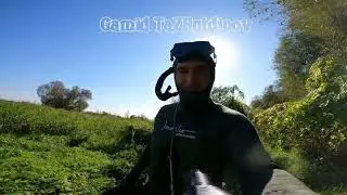 Подводная охота 2023.Бестрашная щука под свалом!Spearfishing 2023.Fearless pike under the dump!