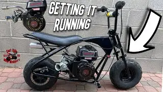 The Motovox Minibike Runs! Minibike Flip Project!