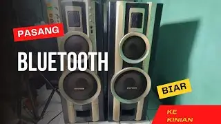 PASANG BLUETOOTH KE SPEAKER AKTIF POLYTRON