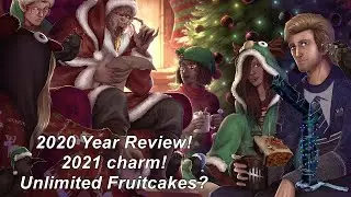 Dead By Daylight| 2020 Year Review! 2021 charm! Unlimited Fruitcake charm codes?