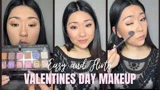 Easy and Flirty Valentines Makeup Tutorial For Beginners. Using Products You Already Have #shorts