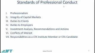 Level I CFA Ethics: Code and Standards