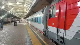 Невский экспресс! Скорый поезд ЭП20-080 Москва-Санкт-Петербург!
